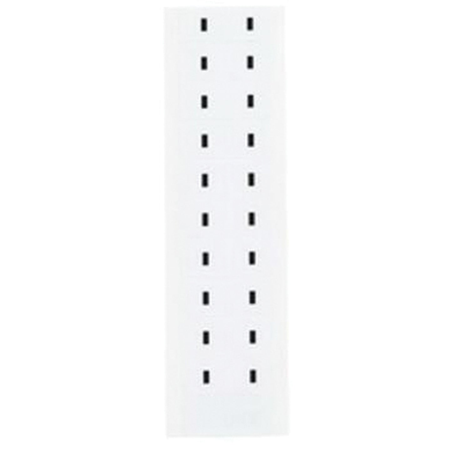 Brady Individual Number & Letter Labels, Dash (-), 5/8" H, Black on White