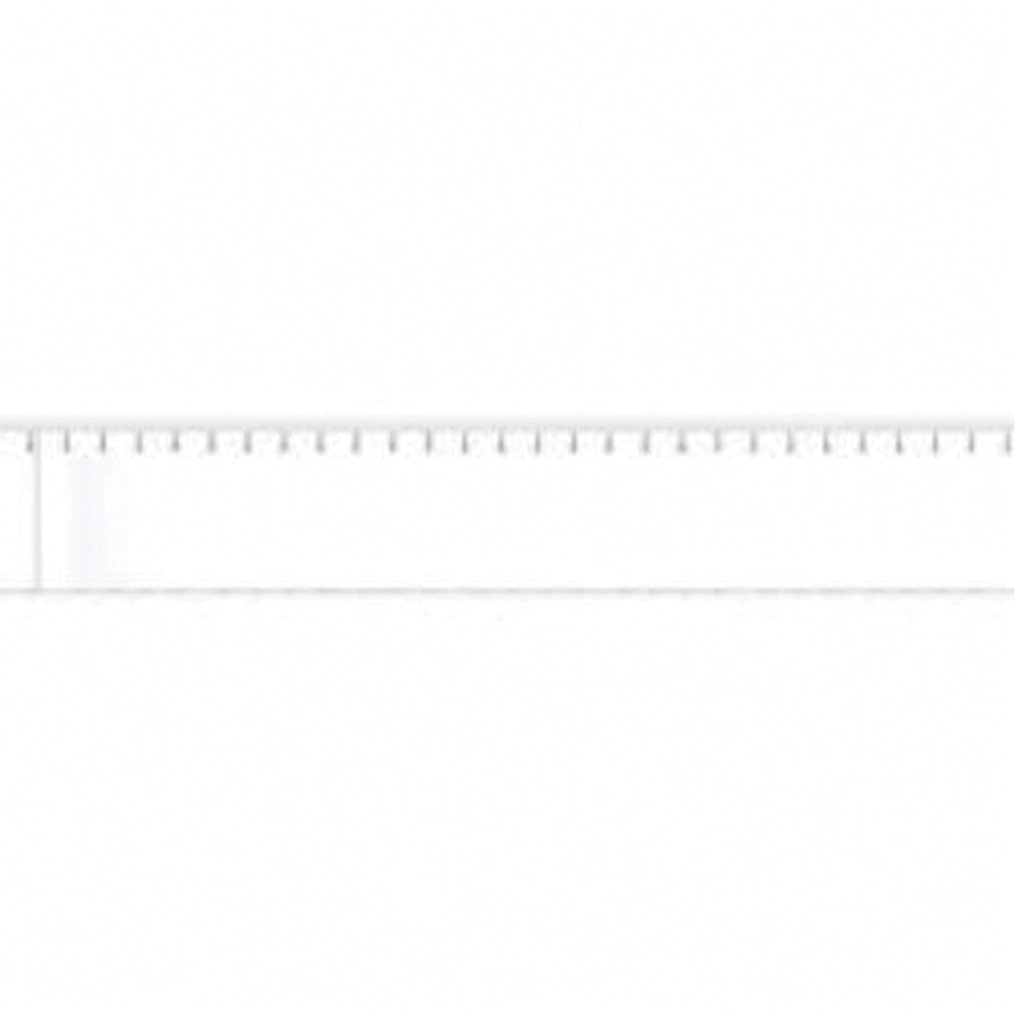 Brady Blank Pipe Markers, Self-Adhesive, 1/2" H x 2-1/4" W, White