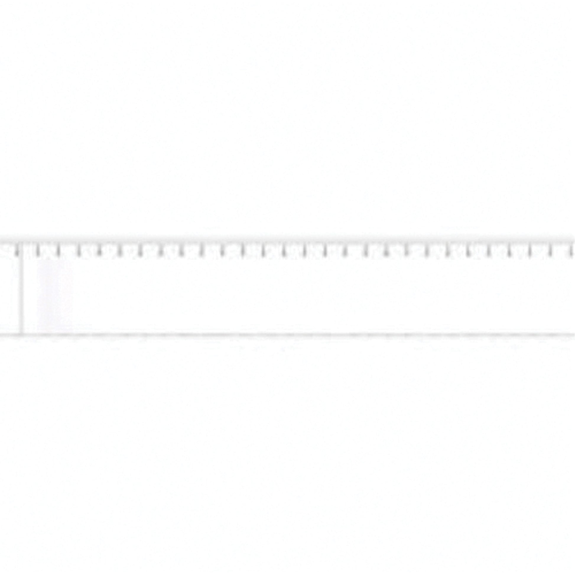 Brady Blank Pipe Markers, Self-Adhesive, 1/2" H x 2-1/4" W, White