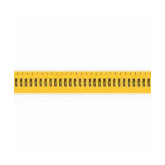 Brady "Acetone" Semi-Conductor & Chemical Pipe Markers, Self-Adhesive, 1/2" H x 2-1/4" W, Black on Yellow