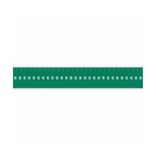 Brady "Air" Semi-Conductor & Chemical Pipe Markers, Self-Adhesive, 1/2" H x 2-1/4" W, White on Green