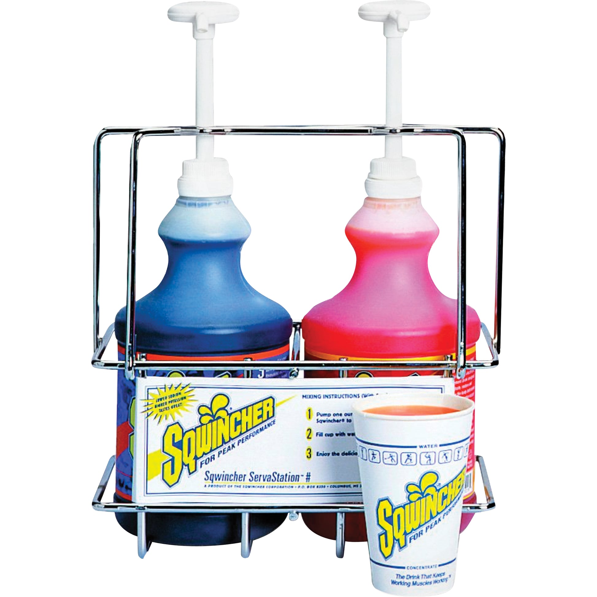 Dentec Sqwincher® ServaStations® Wall Mount Rack