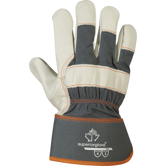 Superior Glove Works Ltd. Endura® Driver Gloves, Large, Grain Cowhide Palm