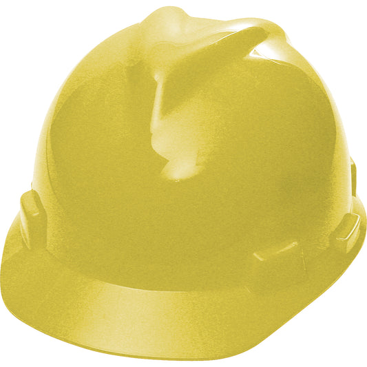 MSA V-Gard® Protective Cap, Pinlock Suspension, Yellow