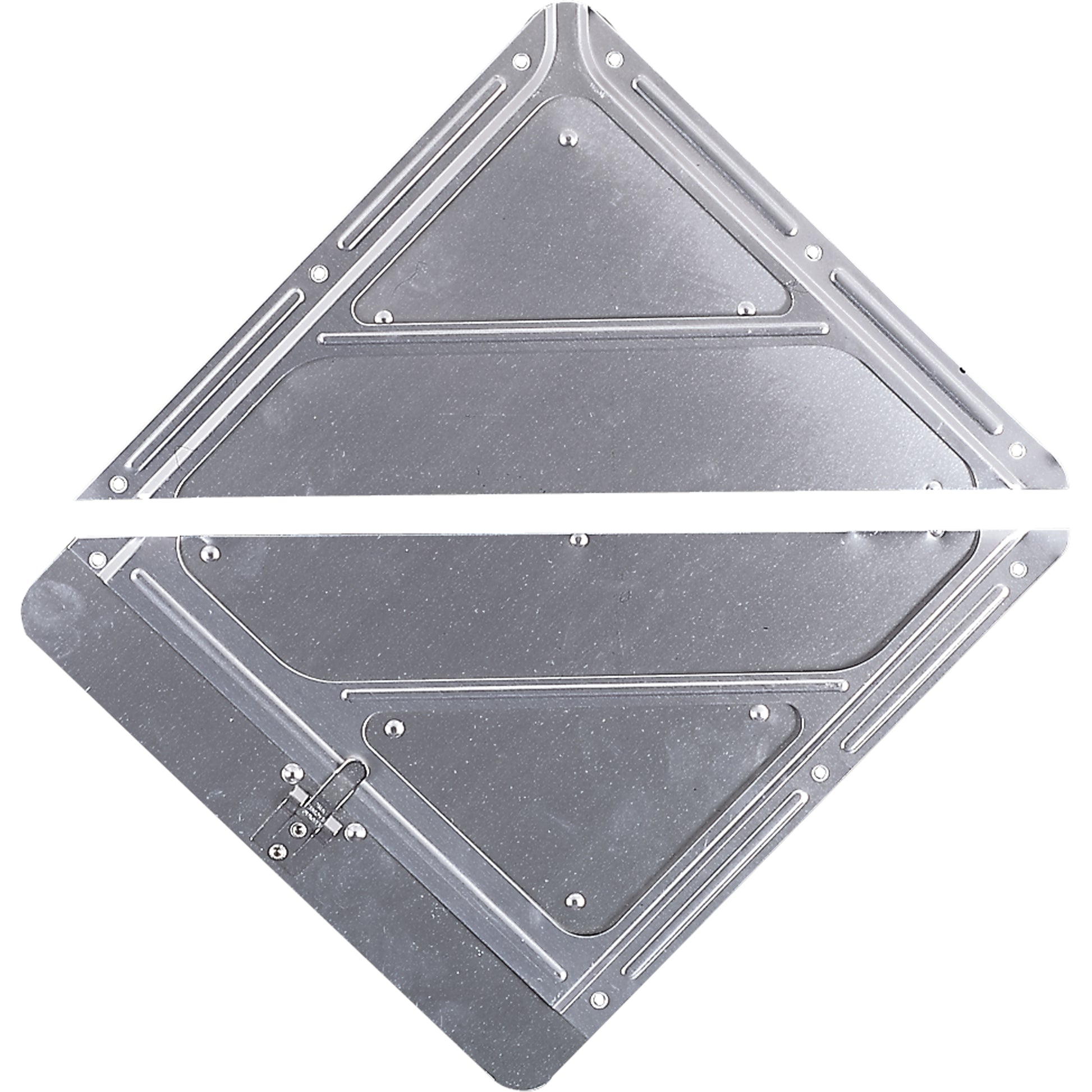 Incom Top Tape & Label Placard Holders, Aluminum
