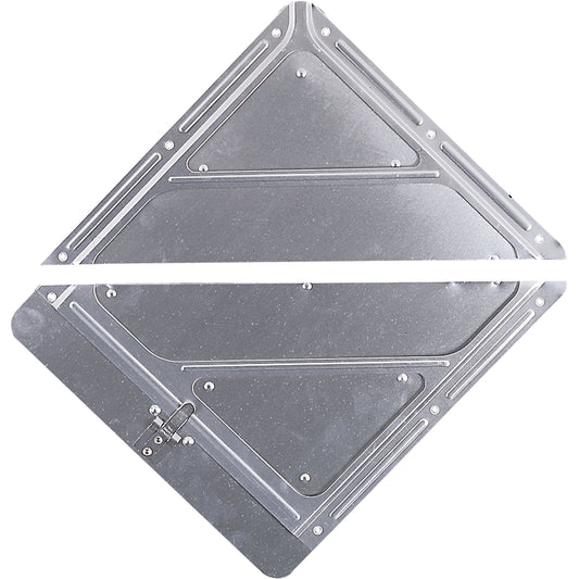 Incom Top Tape & Label Placard Holders, Aluminum