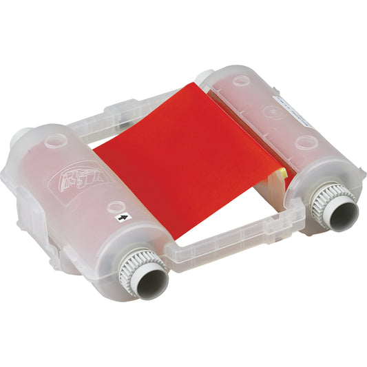 Brady Industrial Grade Print Ribbons, 4.11" x 200', Red