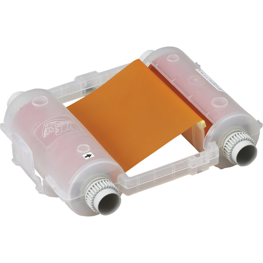 Brady Industrial Grade Print Ribbons, 4.11" x 200', Orange