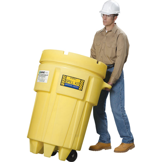 Enpac Wheeled Overpack® 95 Salvage Drums, 95 US gal., Mobile