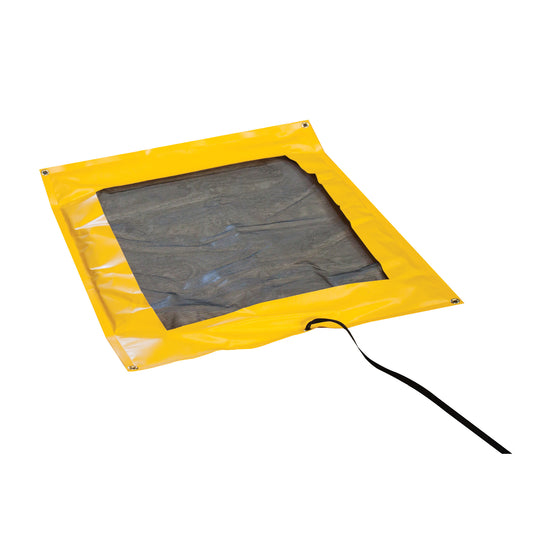 Enpac Standard DripPillow Berms™ With Pad, 3 US gal. Capacity, 4.5' W x 2' L x 1" H