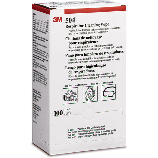 3M Respirator Cleaning Wipes, Wipes