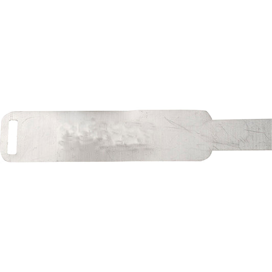 C.H. Hanson Aluminum Blank Tags, 1" W x 10" H