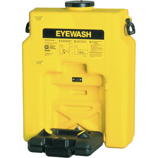 Encon Eyewash, Gravity-Fed, 14 gal. Capacity, Meets ANSI Z358.1