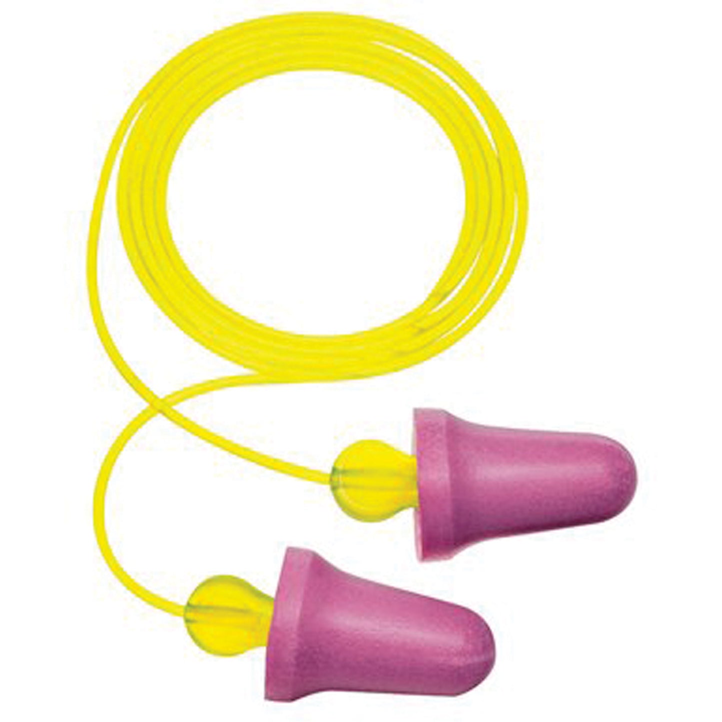 3M E-A-R™ No-Touch Foam Earplugs, Pair - Polybag, Corded