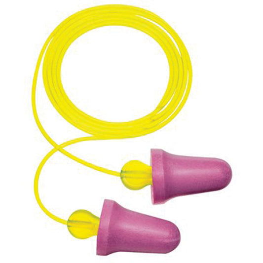 3M E-A-R™ No-Touch Foam Earplugs, Pair - Polybag, Corded