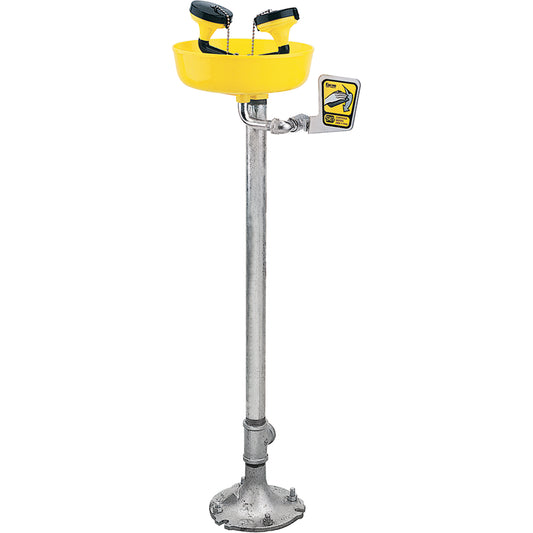 Encon Eyewash Station, Pedestal Installation, Plastic Bowl