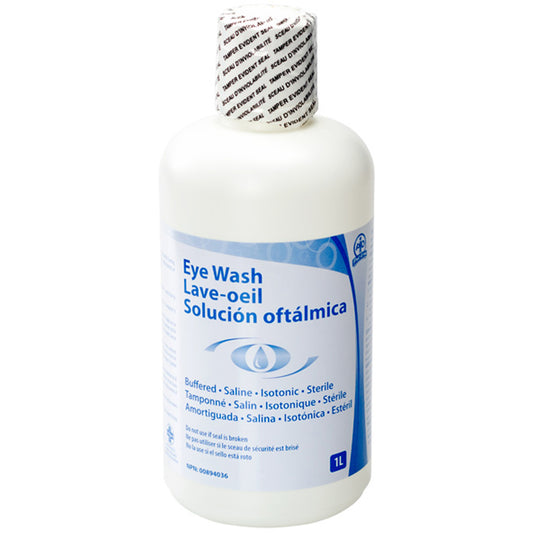  Eyewash Station Accessories - Eyewash Solution, 32 oz.