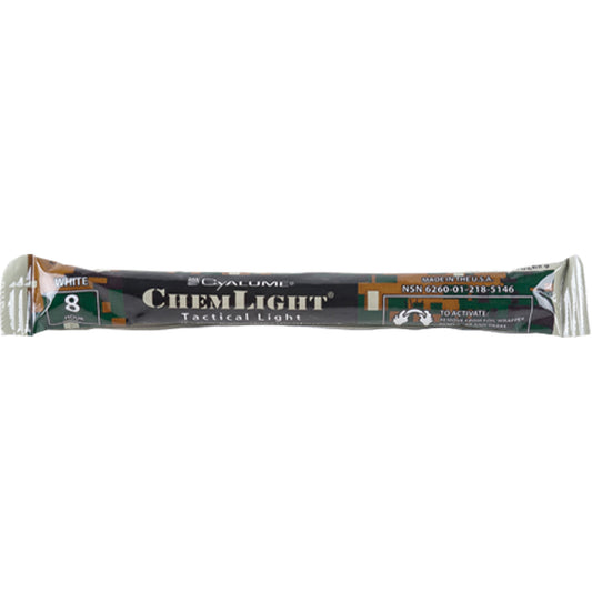 Omniglow 6" Cyalume® Lightsticks, White, 8 hrs. Duration