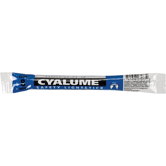 Omniglow 6" Cyalume® Lightsticks, Blue, 8 hrs. Duration