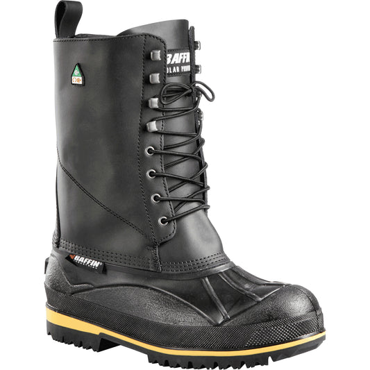 Baffin Technology Barrow Boots, Leather, Steel Toe, Size 12