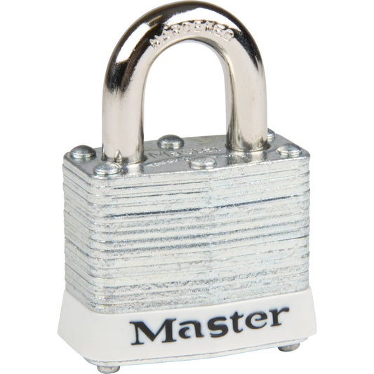 Master Lock Series 3 Lockout Padlocks, Safety Padlock, Keyed Different, Laminated Steel, 1-9/16" Width