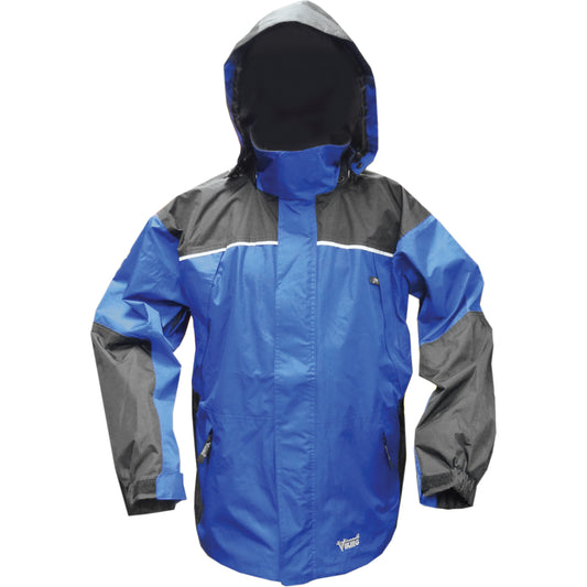 Viking Tempest Classic Outerwear - Jacket, Polyester/PVC, 2X-Large, Blue/Charcoal