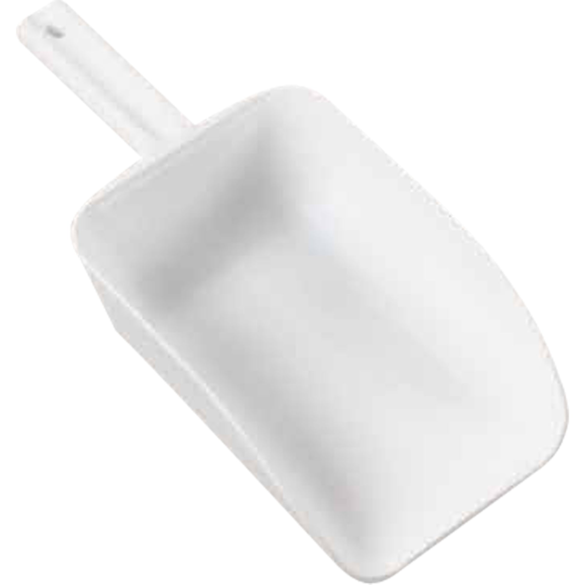Large Hand Scoop, Plastic, White, 82 oz.