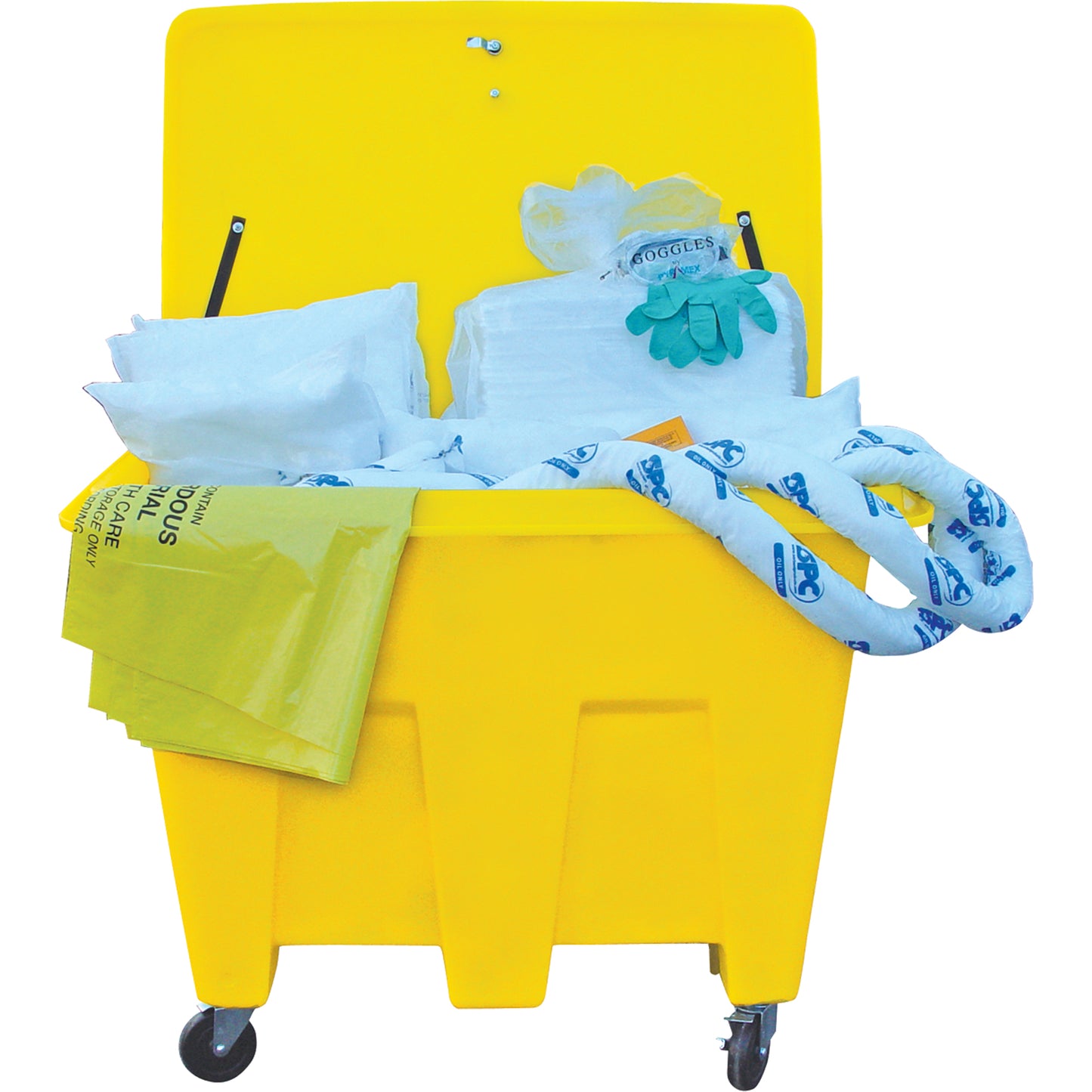 SPC Large Spill Truck, Universal, Bin, 126 US gal. Absorbancy
