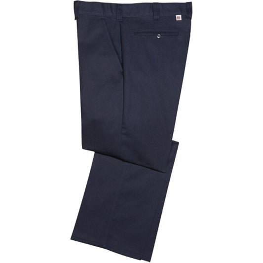 Big Bill Work Pants, Poly-Cotton, Navy Blue, Size 33, 33 Inseam