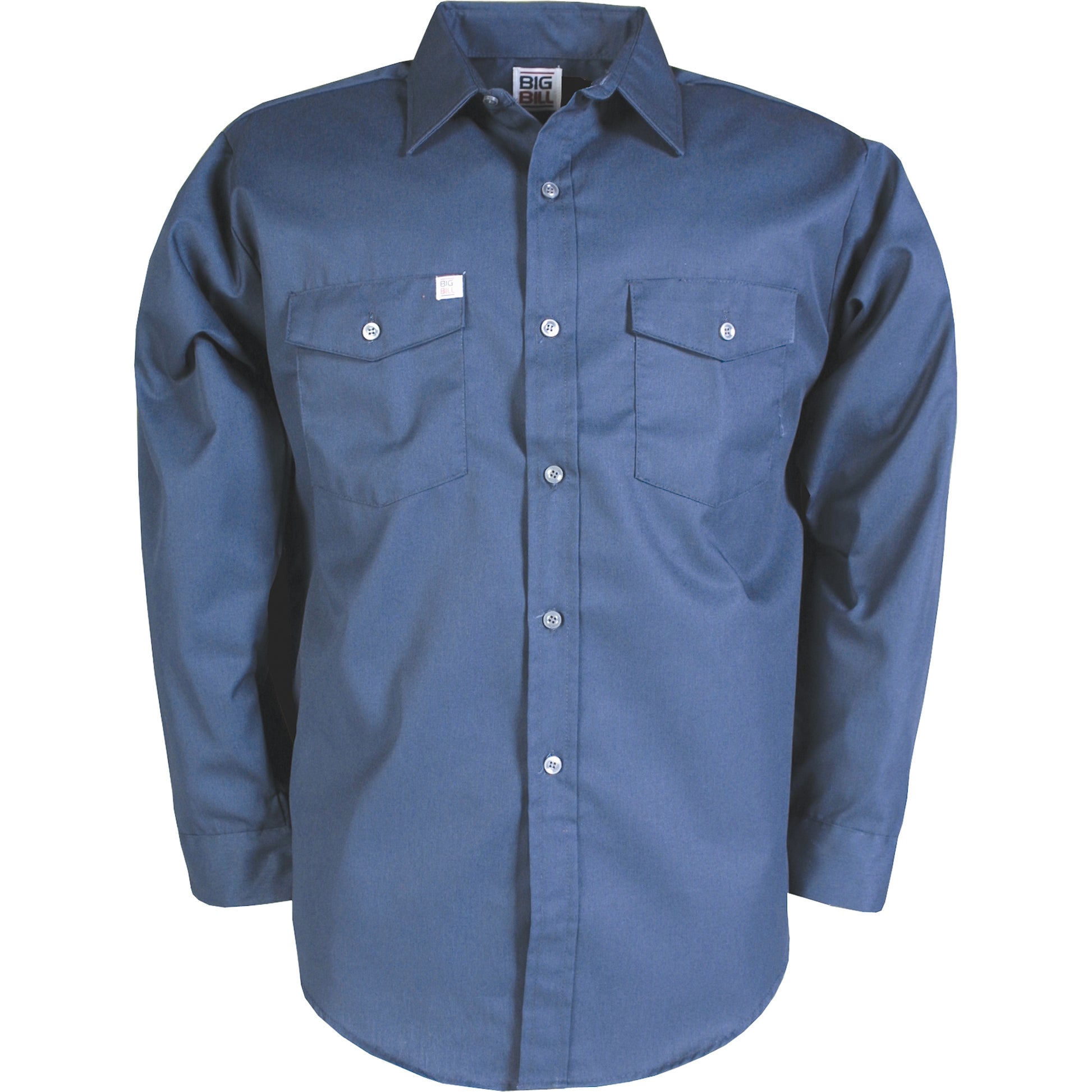 Big Bill Work Shirts, Men's, X-Large, Navy Blue