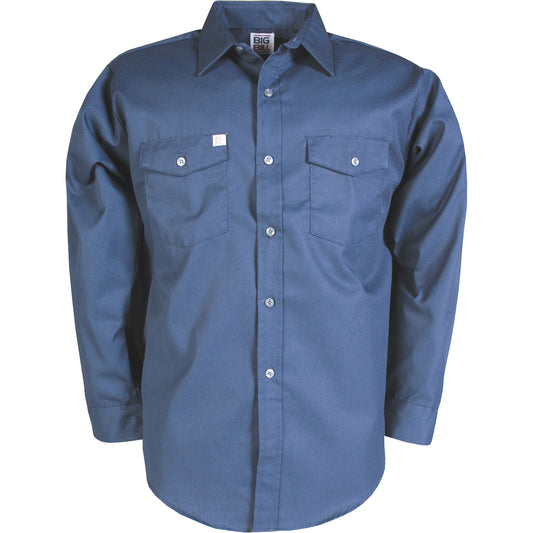 Big Bill Work Shirts, Men's, X-Large, Navy Blue