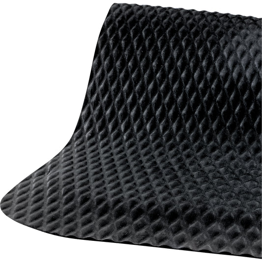 M+A Matting Hog Heaven No. 422 Mats, Diamond, 2' x 3' x 7/8", Black, Nitrile