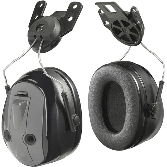 3M PTL™ Push-To-Listen Earmuffs, Cap Mount Style, 25 dB