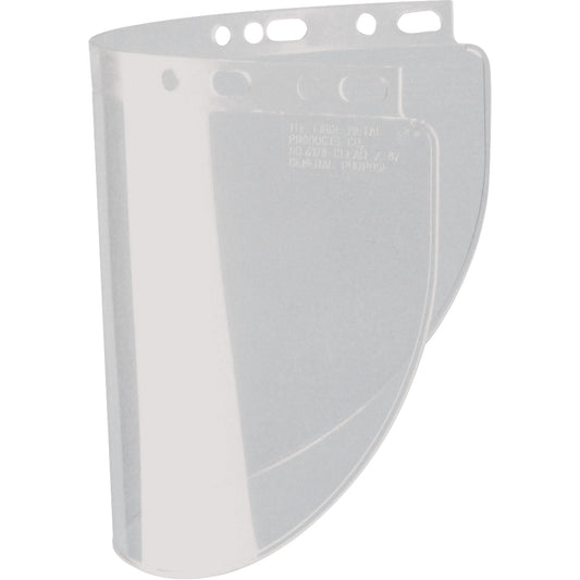 Honeywell High Performance® Faceshield, Propionate, Clear Tint