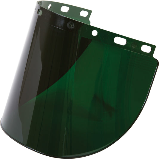 Honeywell High Performance® Faceshield, Propionate, Green Tint