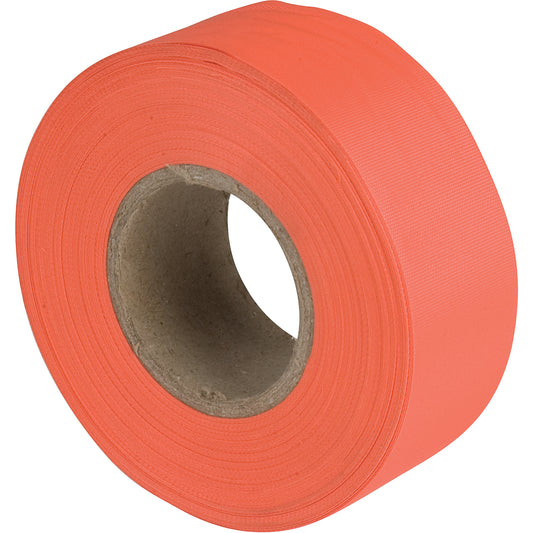C.H. Hanson Flagging Tape, 1.1875" W x 150' L, Fluorescent Orange
