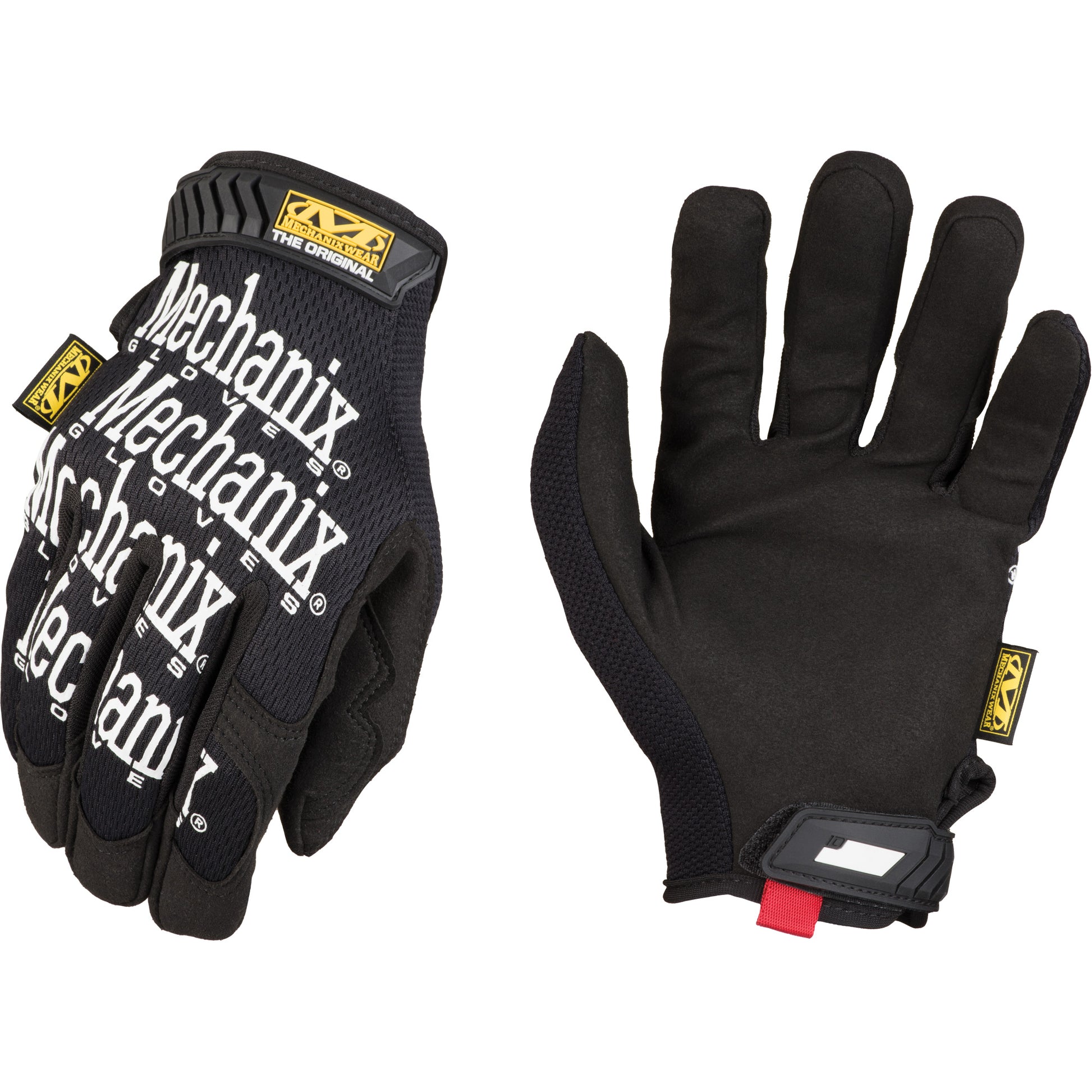 Mechanix Wear The Original® Black Gloves, Synthetic Palm, Size 3X-Large