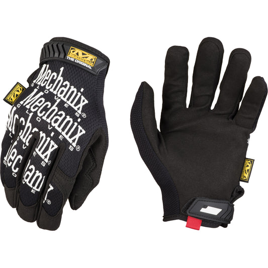 Mechanix Wear The Original® Black Gloves, Synthetic Palm, Size 3X-Large