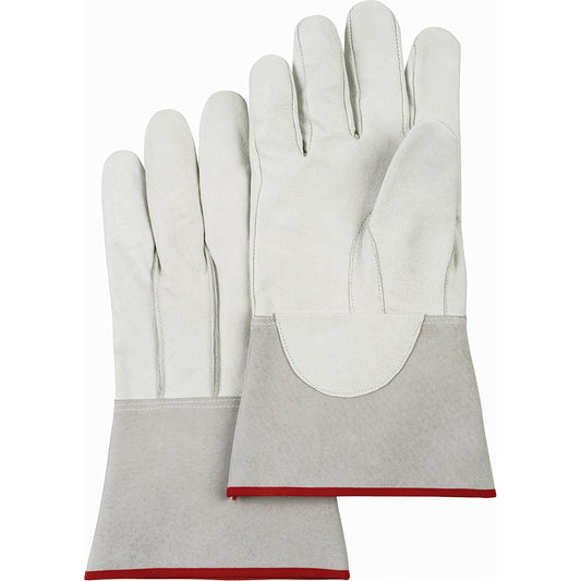 Weld-Mate TIG Welding Gloves, Grain Pigskin, Size Medium