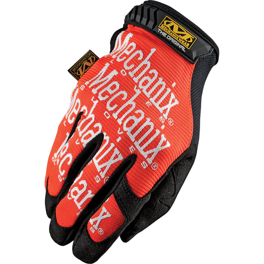 Mechanix Wear The Original® Orange Gloves, Synthetic Palm, Size Small