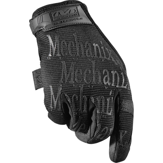 Mechanix Wear The Original® Covert Black Gloves, Synthetic Palm, Size 2X-Large