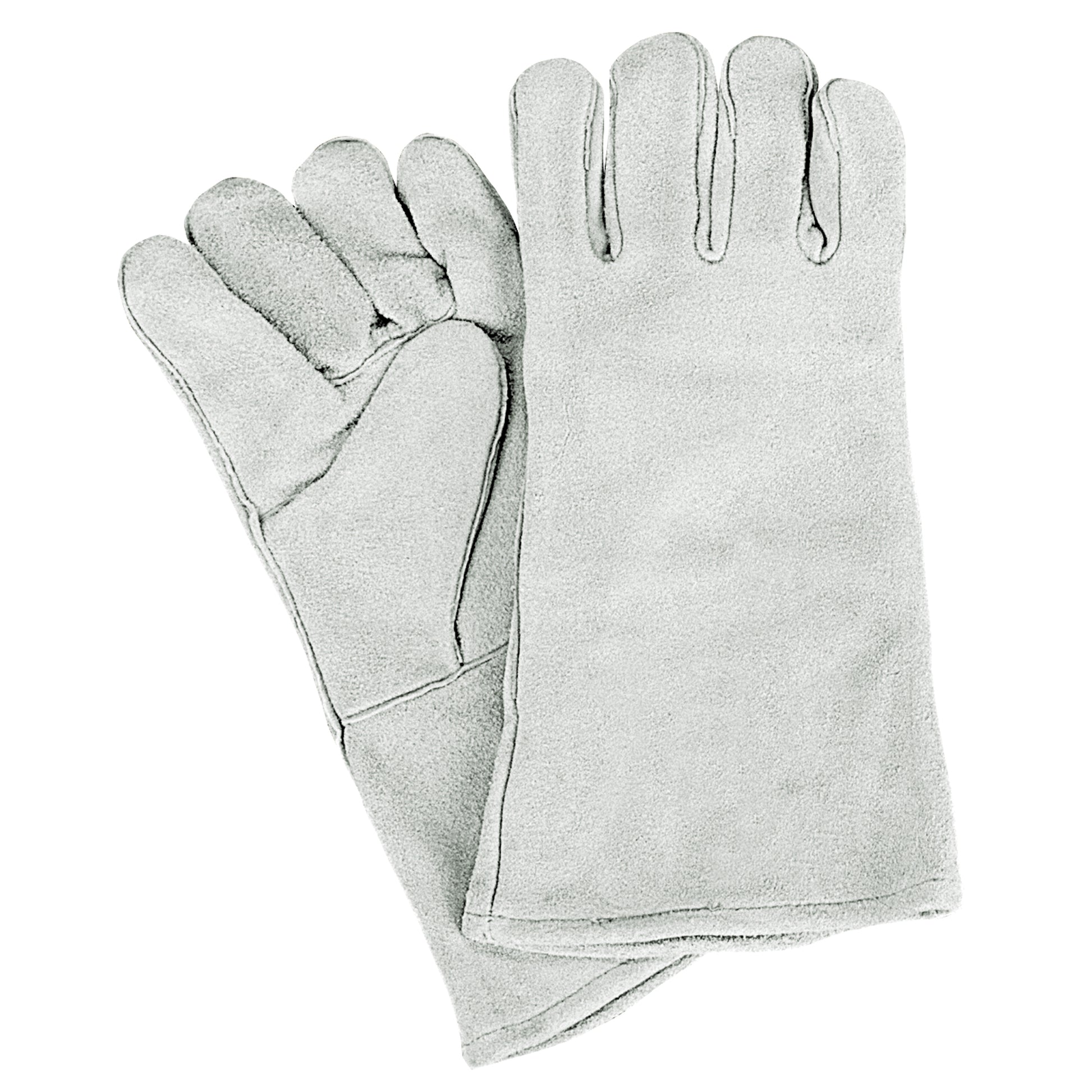 Weld-Mate Standard-Duty Welder's Gloves, Split Cowhide, Size Large