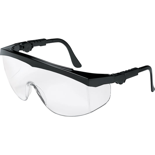 Crews Tomahawk® Safety Glasses, Clear Lens, Anti-Fog/Anti-Scratch, ANSI Z87+/Meets/Exceeds CSA Z94.3