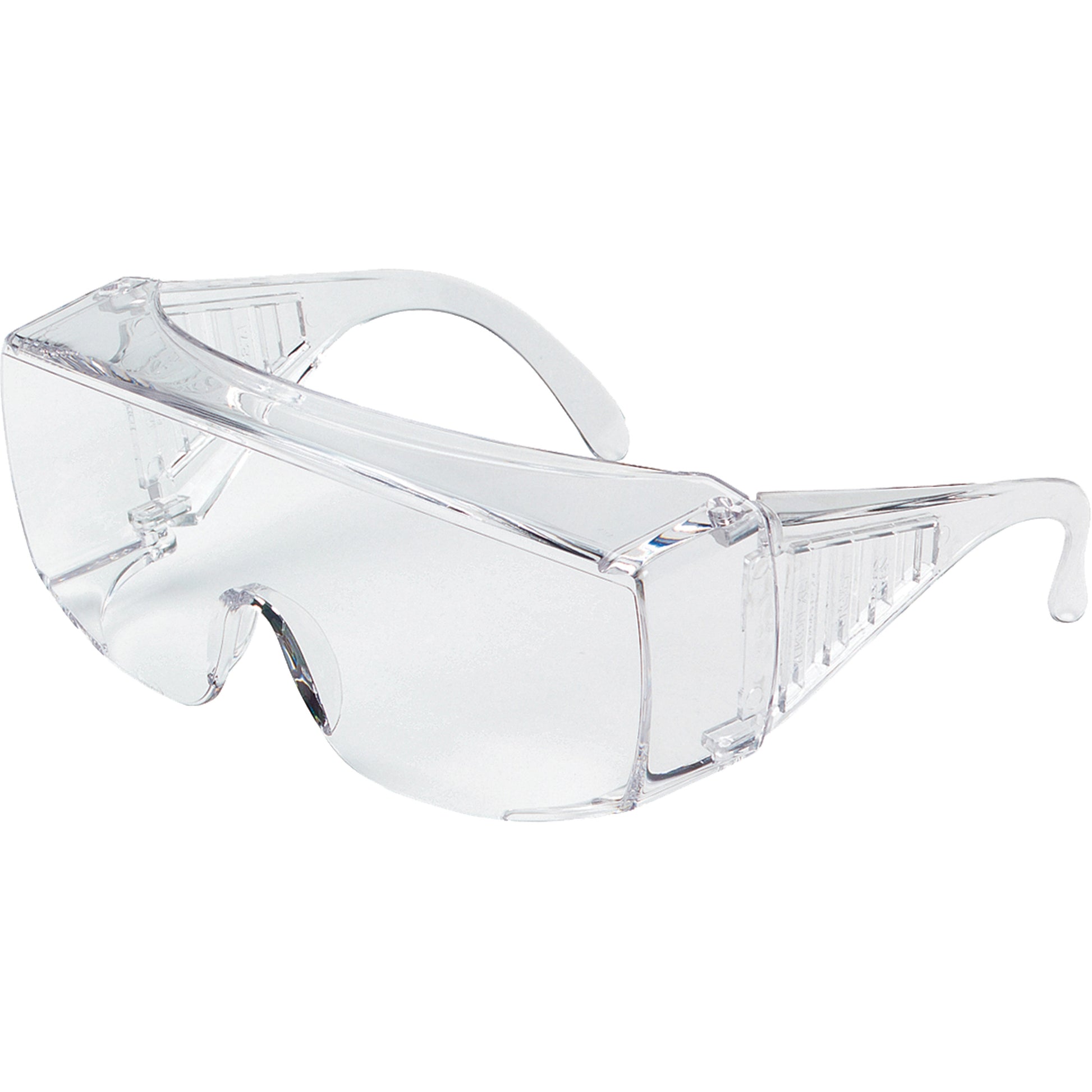 Crews 98 Series XL OTG Safety Glasses, Clear Lens, ANSI Z87+/Meets/Exceeds CSA Z94.3