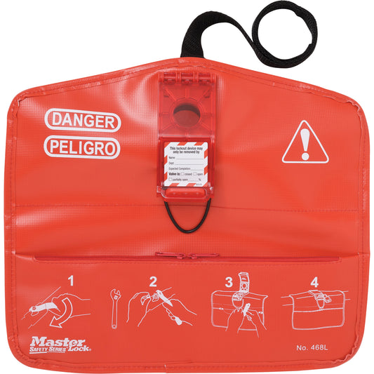 Master Lock Seal Tight™ Handle-Off Valve Lockout, Ball Type