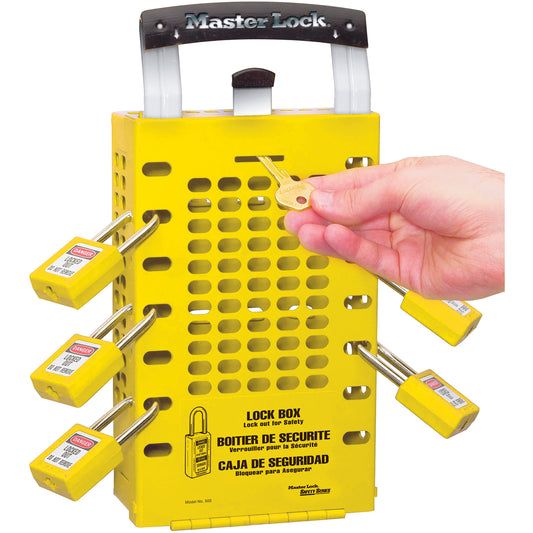 Master Lock Latch Tight™ Lock Boxes, Yellow