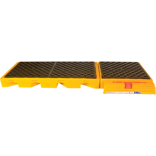 Ultratech Ultra-Inline Spill Decks®, 99 Us gal. Spill Capacity, 77.8" x 25.9" x 5.8"
