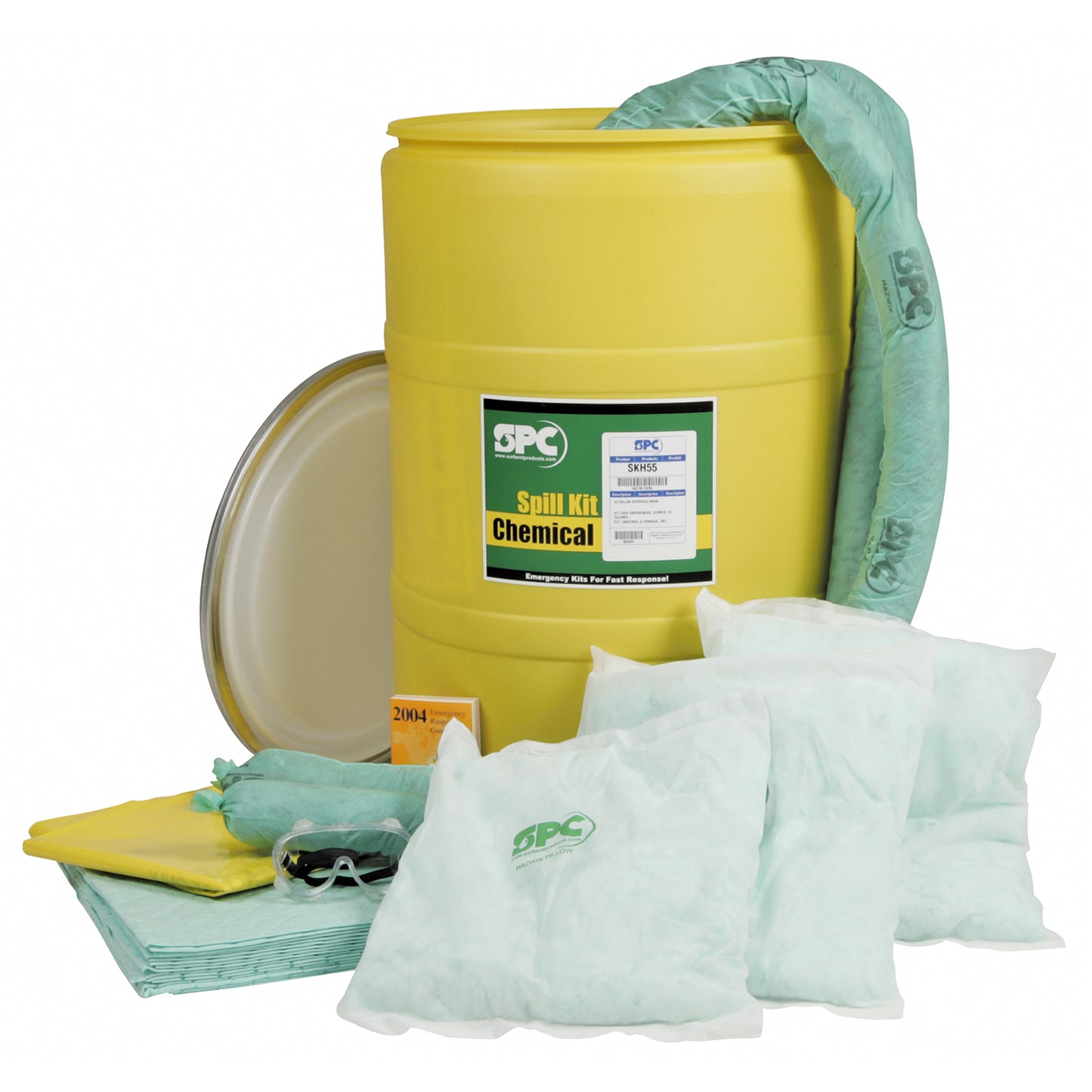 SPC Spill Kit, Oil Only, Bag, 39 US gal. Absorbancy