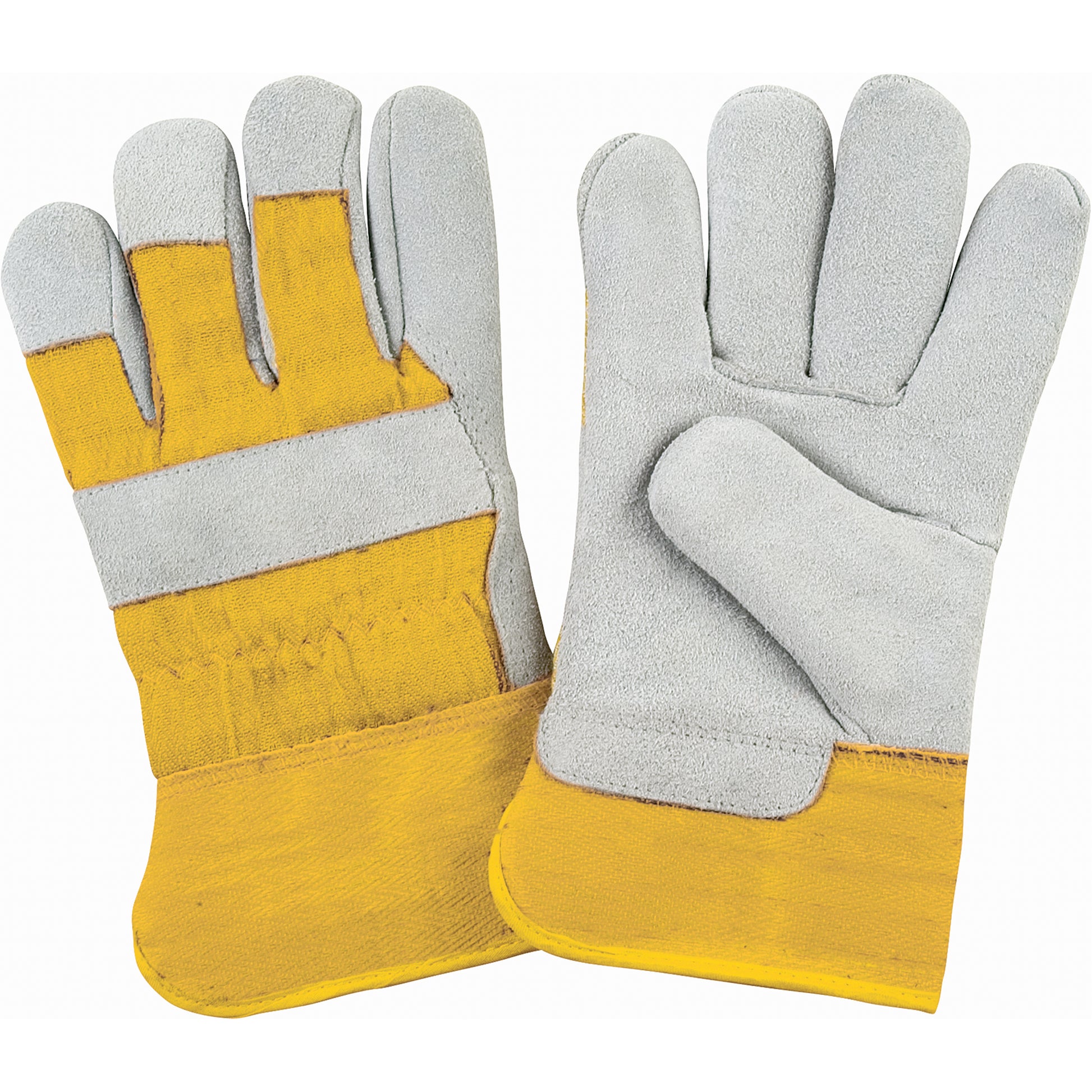 Zenith Safety Products Premium Winter-Lined Fitters Gloves, X-Large, Split Cowhide Palm, Foam Fleece Inner Lining