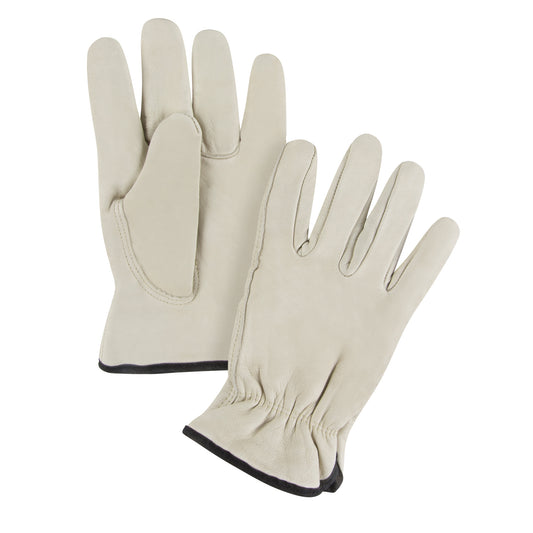 Zenith Safety Products Winter-Lined Driver's Gloves, X-Large, Grain Cowhide Palm, Fleece Inner Lining